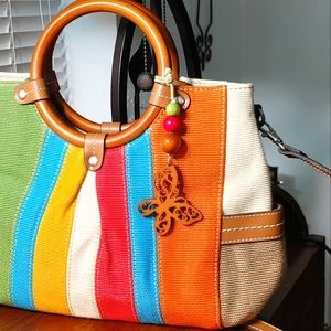 Vintage Relic medium multicolored handbag